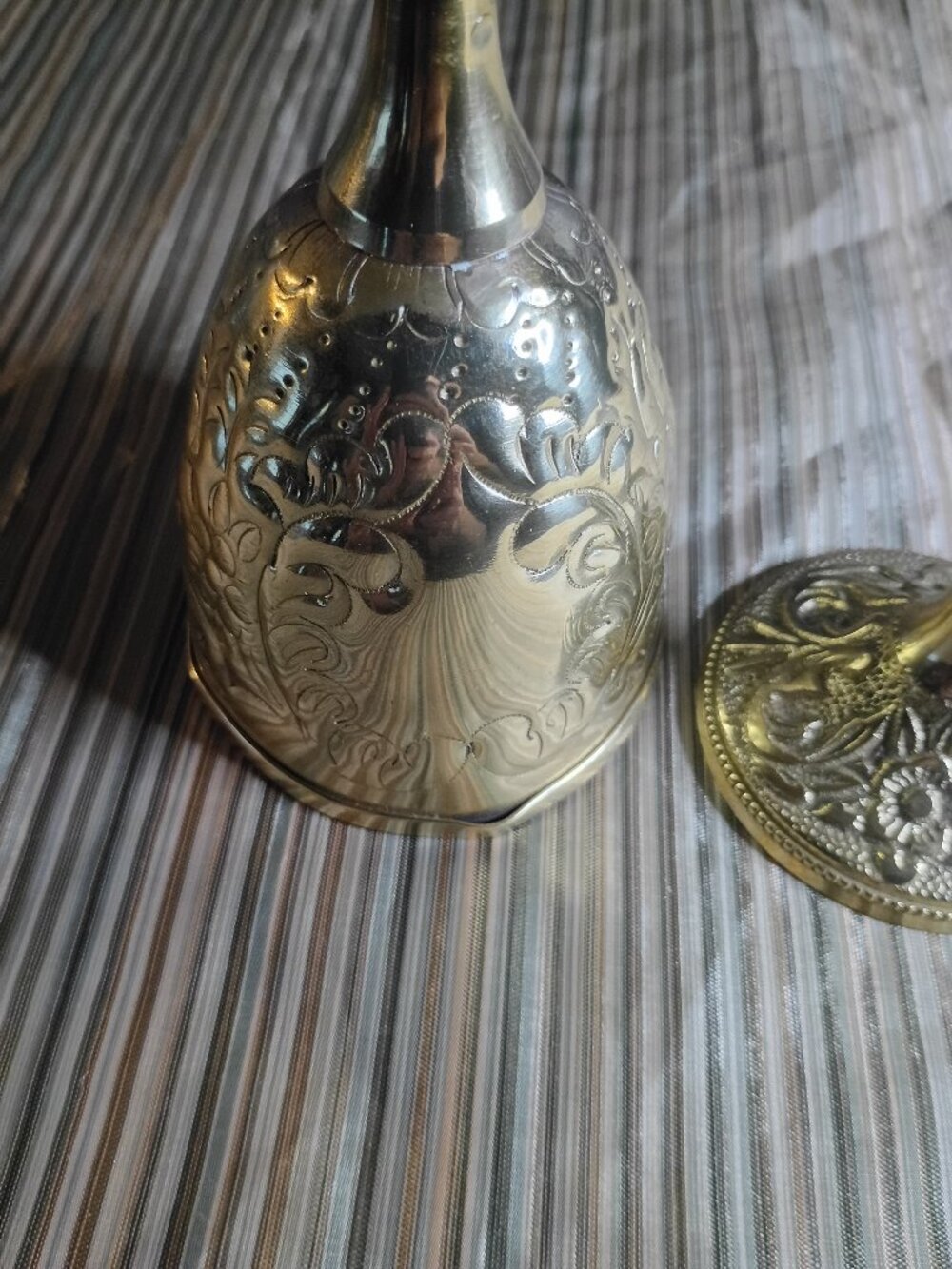solid brass goblet - Picture 4 of 8